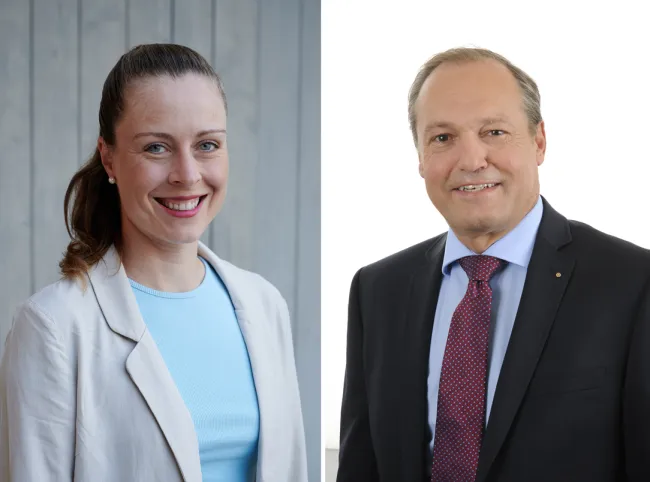 Lena Fleisch und Jörg Kündig